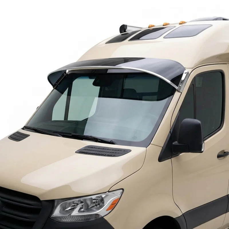 Tinted Acrylic Windscreen Sunvisor for Roadtrek CS Adventurous (2019 - 2020)