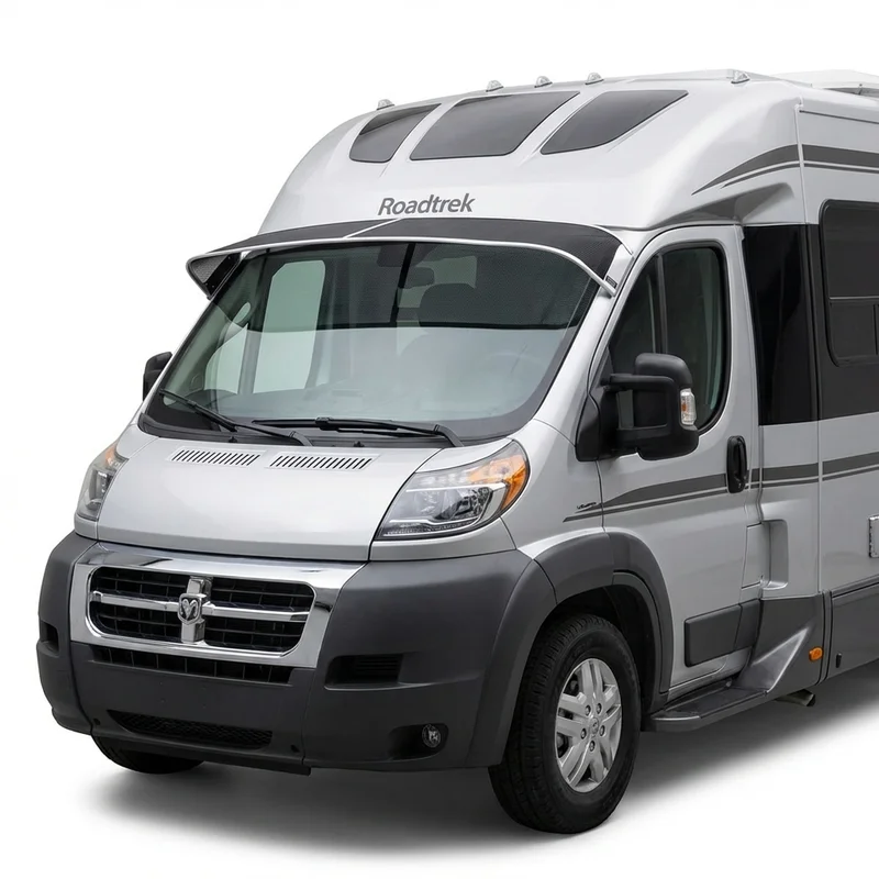 Premium Mesh Windscreen Sunvisor for Roadtrek Simplicity (2019 - 2019)
