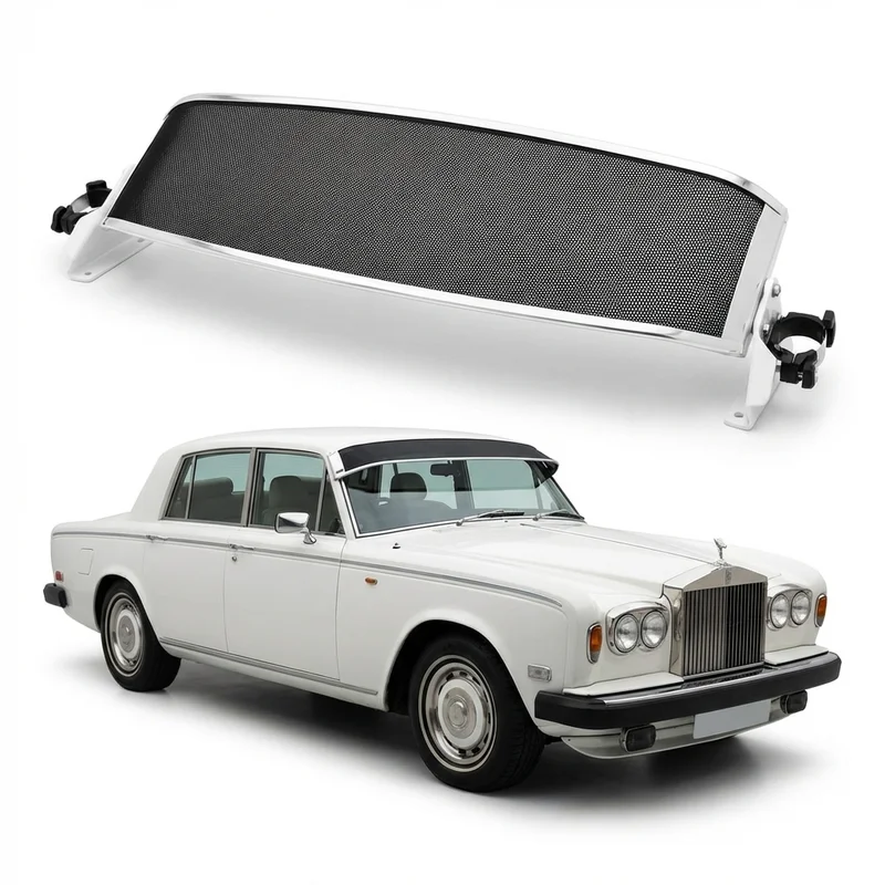 Premium Mesh Windscreen Sunvisor for Rolls-Royce Silver Shadow II (1977 - 1980)