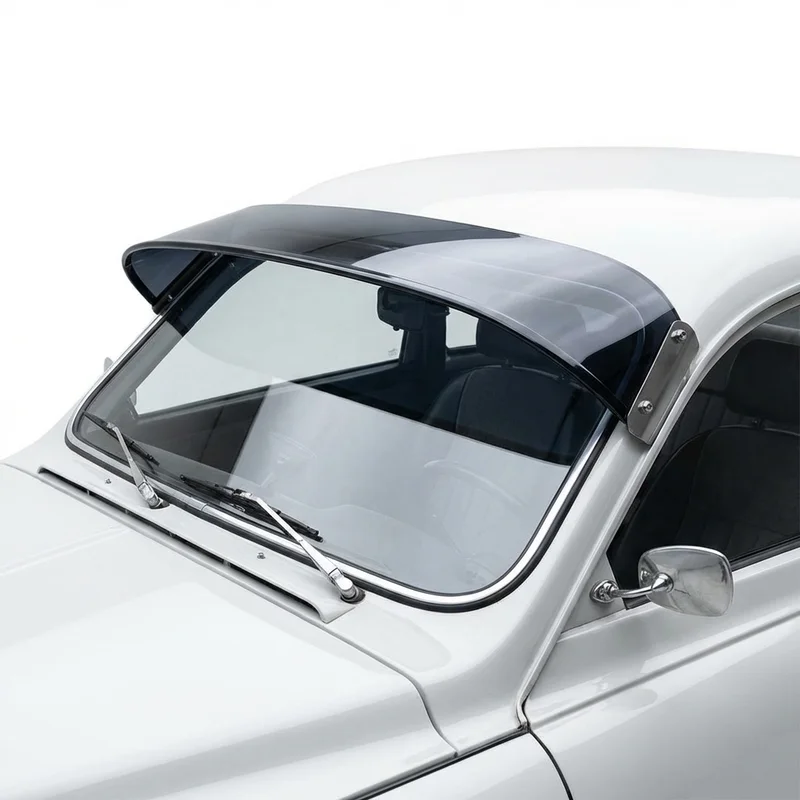 Tinted Acrylic Windscreen Sunvisor for Saab 95 (1968 - 1973)