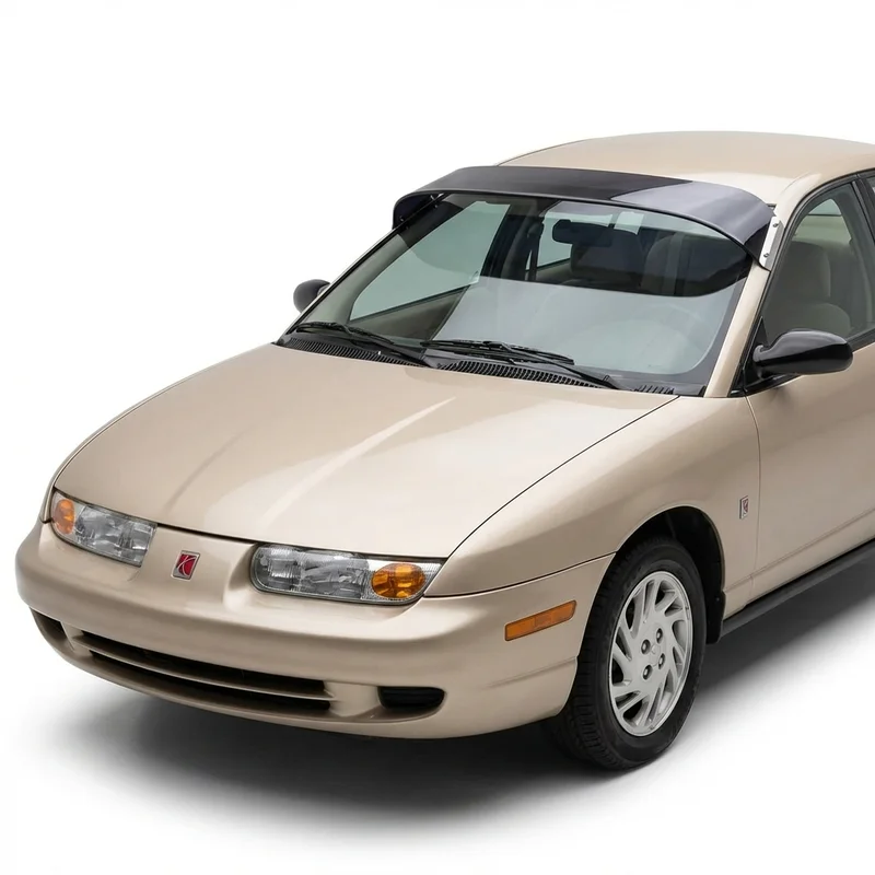 Tinted Acrylic Windscreen Sunvisor for Saturn LS1 (2000 - 2000)