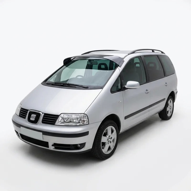Tinted Acrylic Windscreen Sunvisor for Seat Alhambra (2002 - 2008)