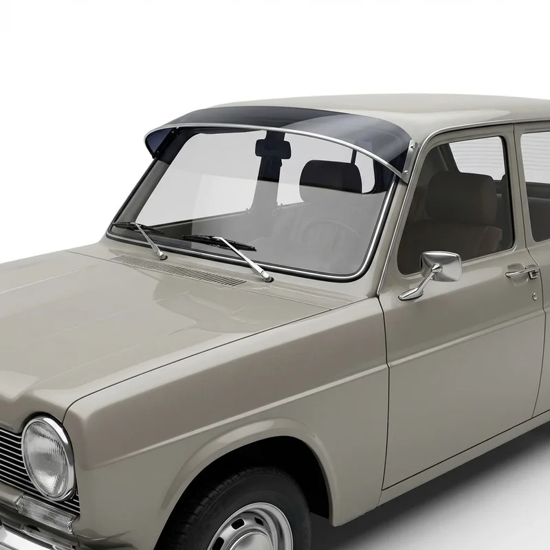 Tinted Acrylic Windscreen Sunvisor for Simca 1204 (1969 - 1971)