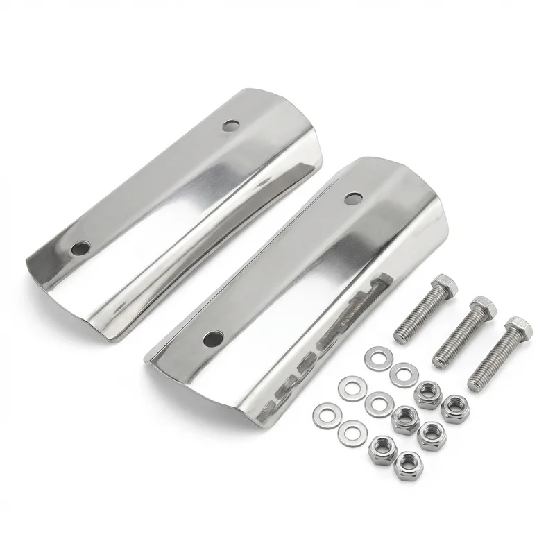 Stainless Steel Mounting Bracket Kit for Smart Fortwo (2005 - 2015)