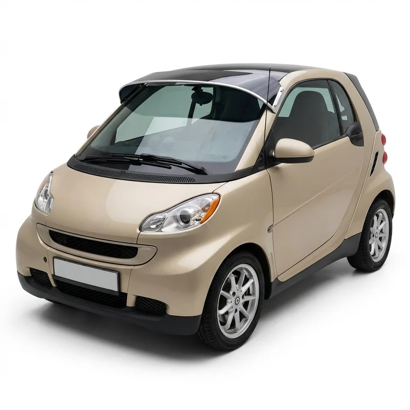 Tinted Acrylic Windscreen Sunvisor for Smart Fortwo (2005 - 2015)