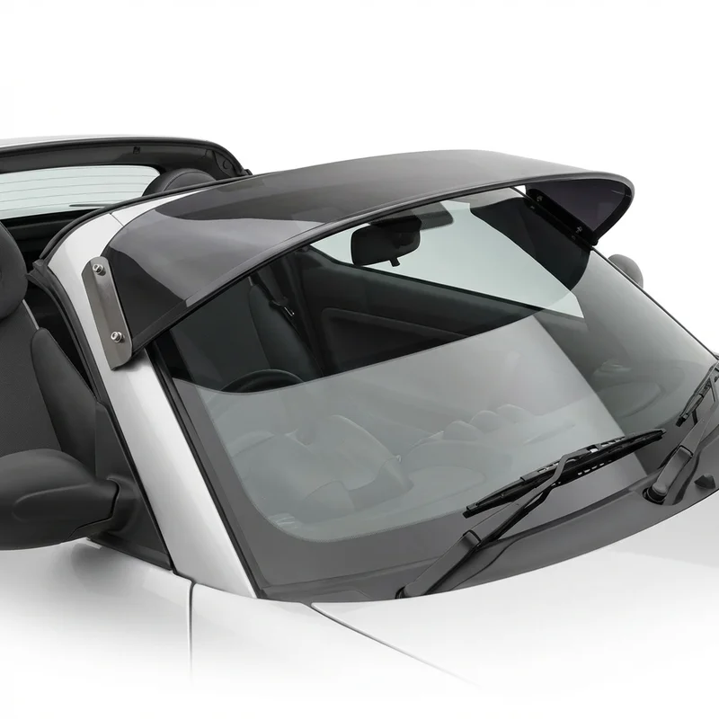 Tinted Acrylic Windscreen Sunvisor for Smart Roadster (2004 - 2005)