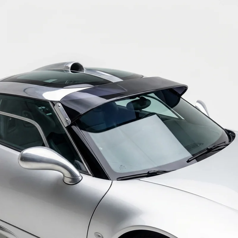 Tinted Acrylic Windscreen Sunvisor for Spyker C8 (2009 - 2009)
