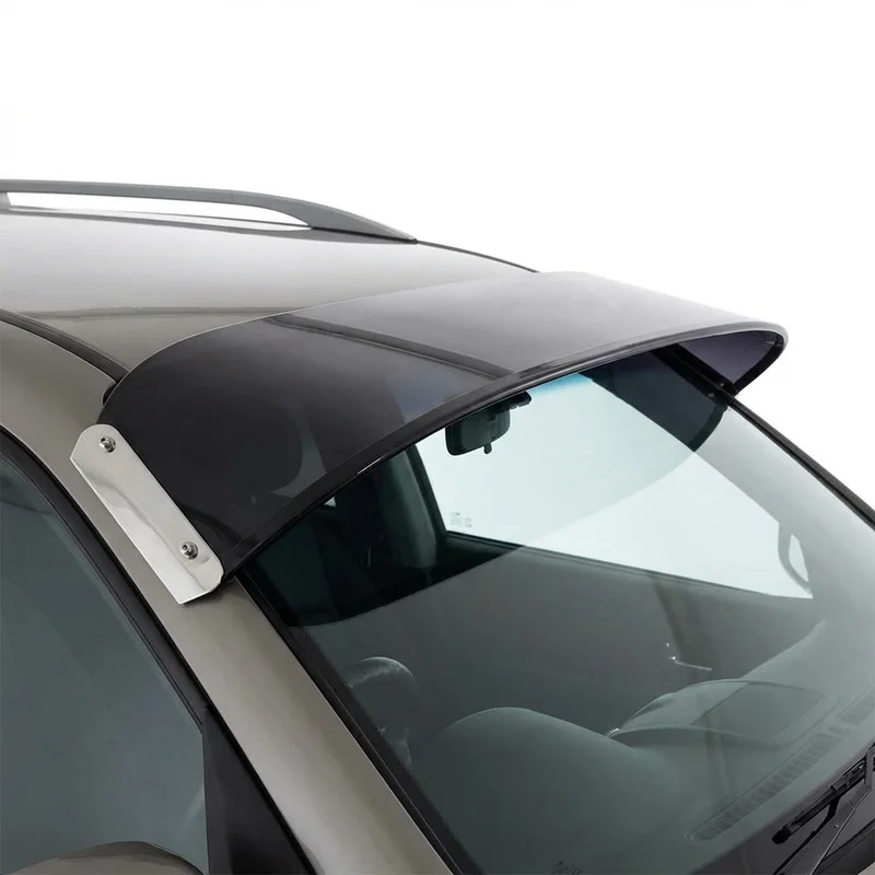 Tinted Acrylic Windscreen Sunvisor for SsangYong Rexton (2005 - 2005)