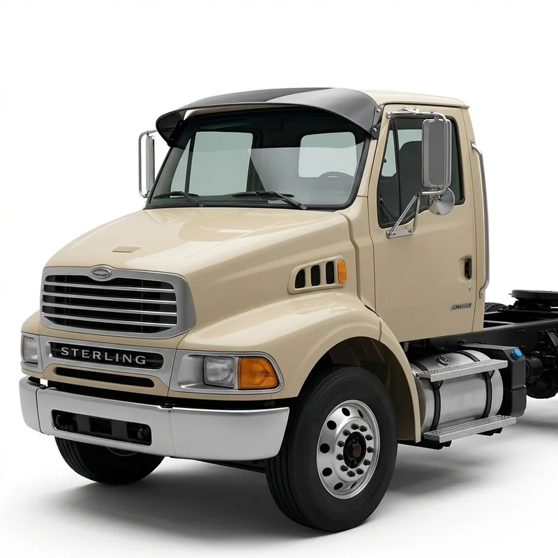 Tinted Acrylic Windscreen Sunvisor for Sterling Truck Acterra 5500 (2001 - 2007)
