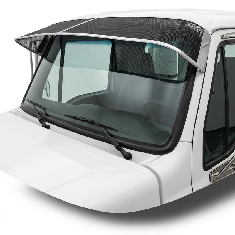 Premium Mesh Windscreen Sunvisor for Sterling Truck Acterra 6500 (2001 - 2007)