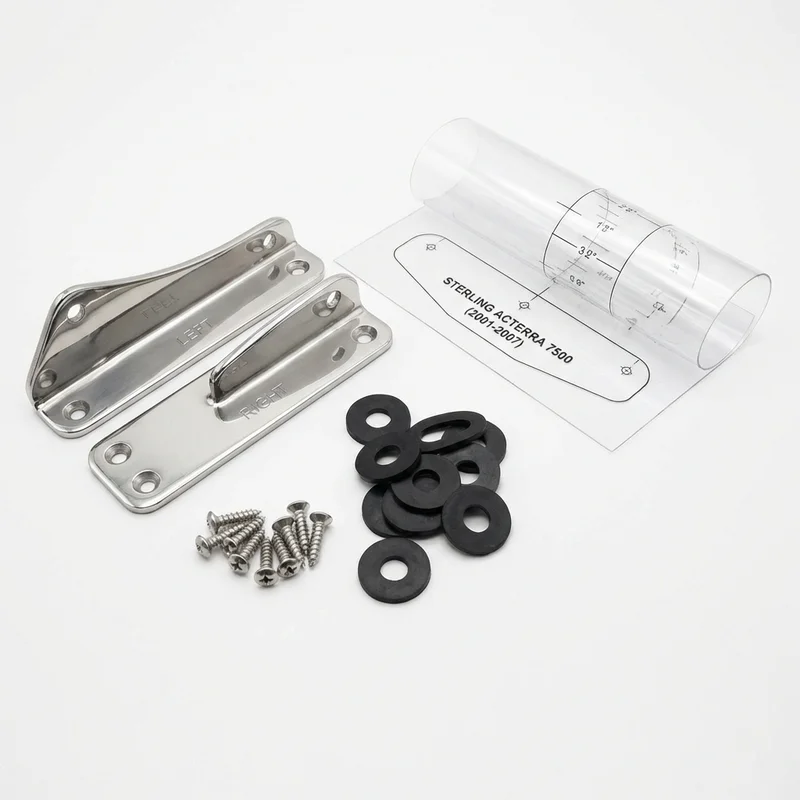 Stainless Steel Mounting Bracket Kit for Sterling Truck Acterra 7500 (2001 - 2007)