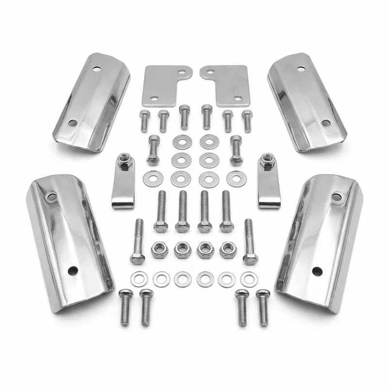 Stainless Steel Mounting Bracket Kit for Sterling Truck L8500 (1999 - 2010)