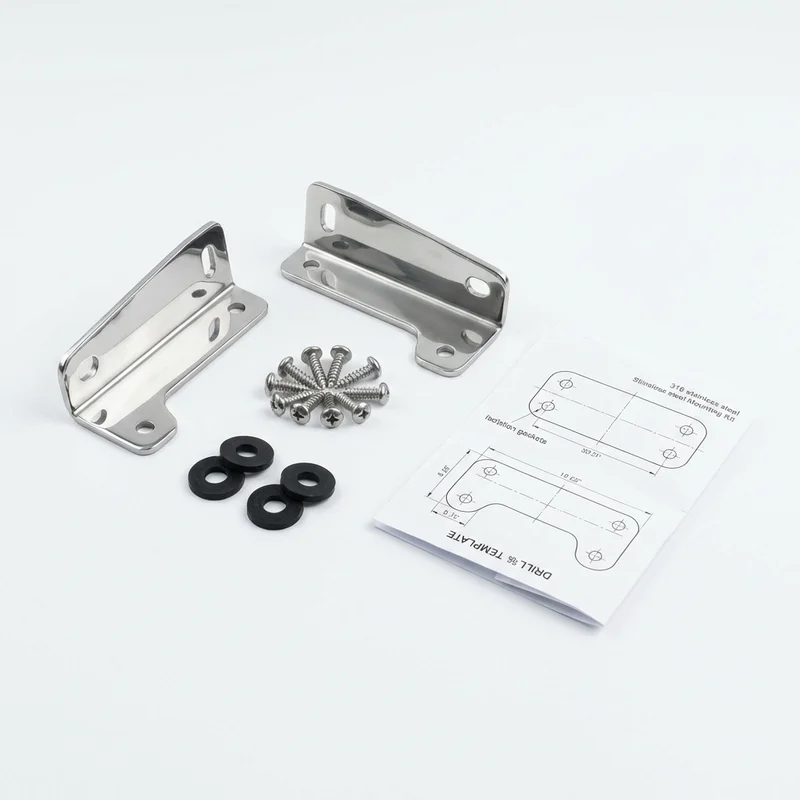 Stainless Steel Mounting Bracket Kit for Subaru SVX (1992 - 1997)