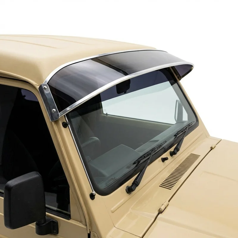 Tinted Acrylic Windscreen Sunvisor for Suzuki LJ81 (1981 - 1981)