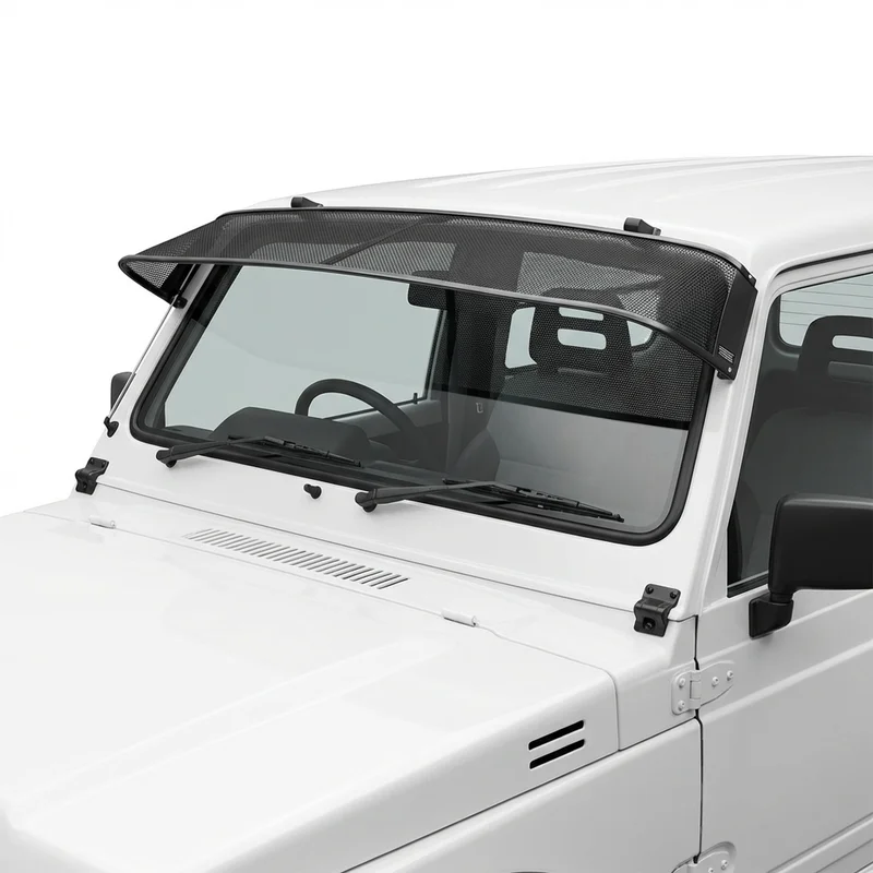 Premium Mesh Windscreen Sunvisor for Suzuki SJ413 (1985 - 1985)