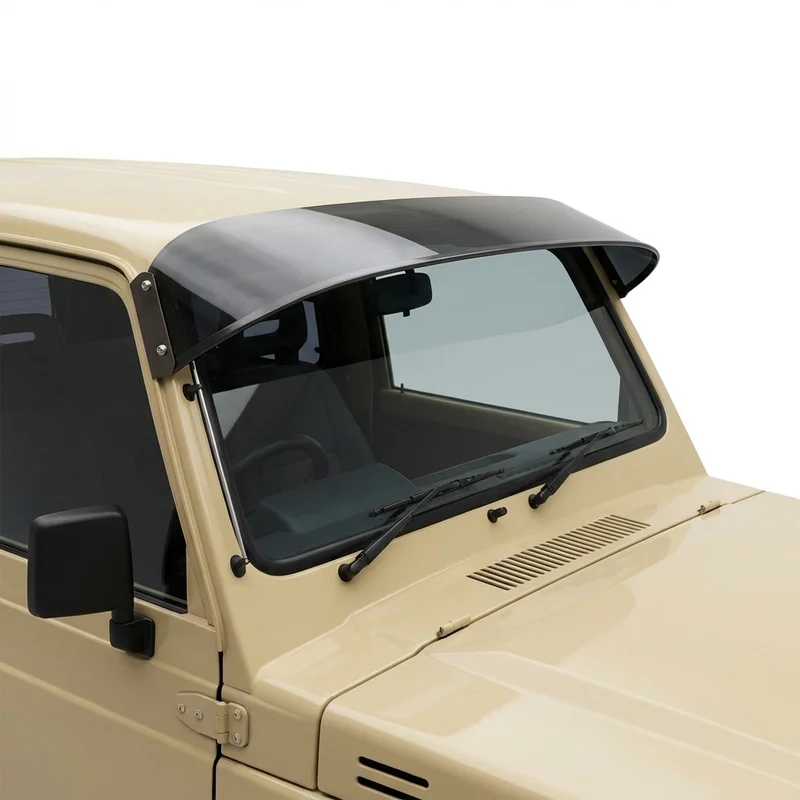 Tinted Acrylic Windscreen Sunvisor for Suzuki SJ413 (1985 - 1985)