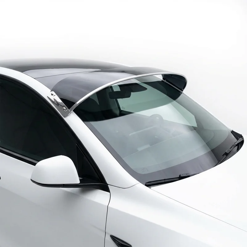 Tinted Acrylic Windscreen Sunvisor for Tesla Y (2020 - 2025)