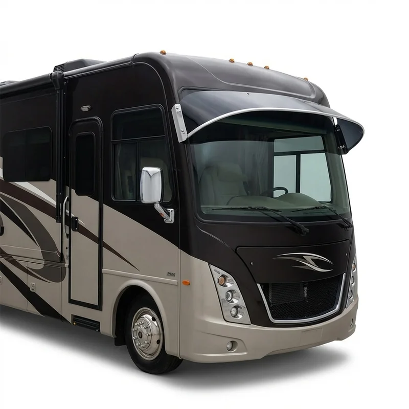 Tinted Acrylic Windscreen Sunvisor for Thor Motor Coach Aria (2019 - 2020)