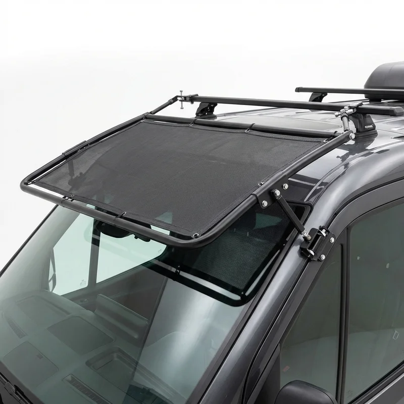 Premium Mesh Windscreen Sunvisor for Thor Motor Coach Chateau Sprinter (2019 - 2022)