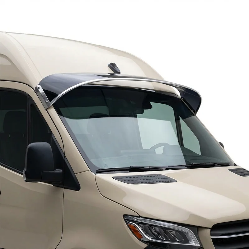 Tinted Acrylic Windscreen Sunvisor for Thor Motor Coach Chateau Sprinter (2019 - 2022)