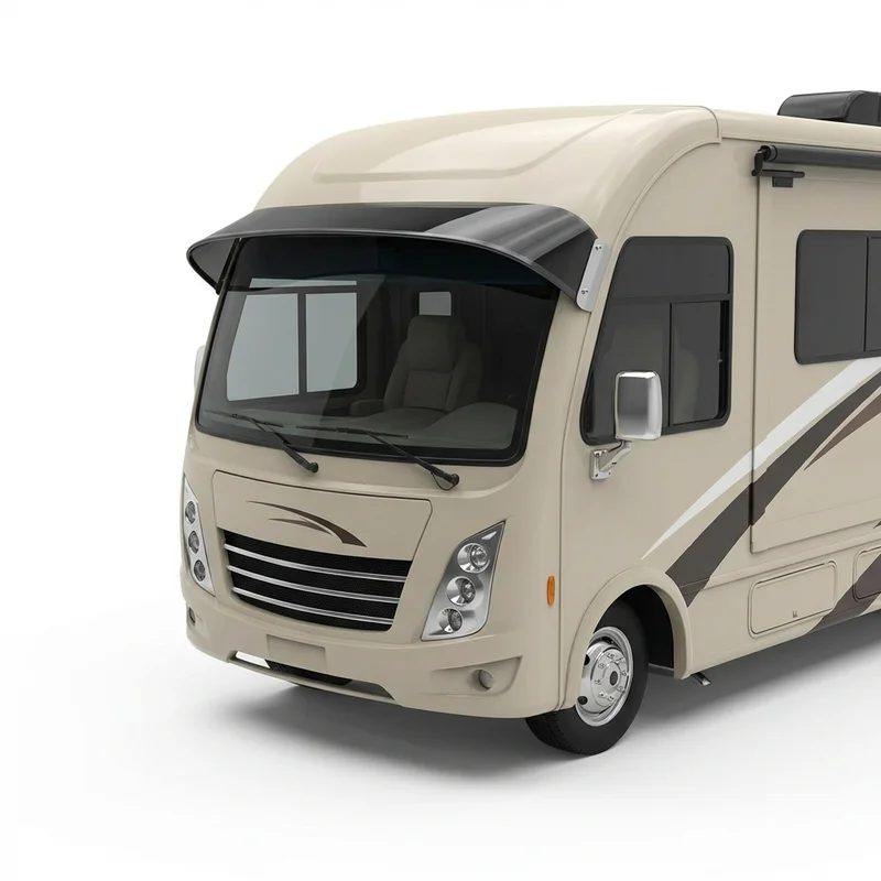Tinted Acrylic Windscreen Sunvisor for Thor Motor Coach Magnitude (2019 - 2023)