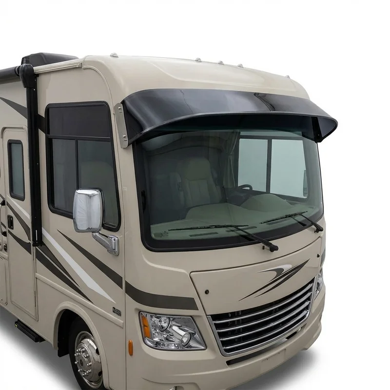 Tinted Acrylic Windscreen Sunvisor for Thor Motor Coach Outlaw (2021 - 2023)