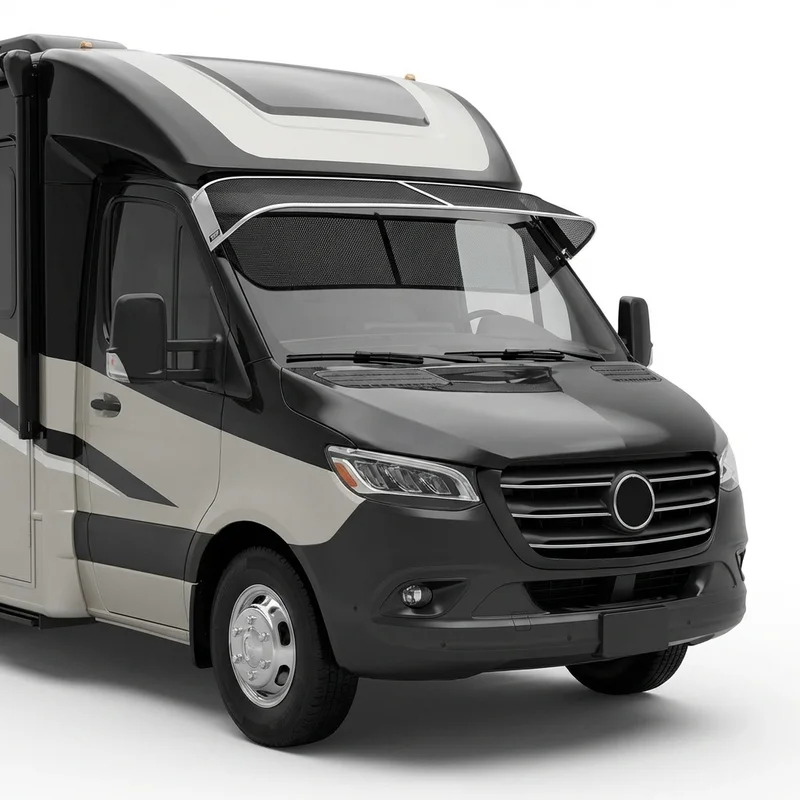Premium Mesh Windscreen Sunvisor for Thor Motor Coach Pasadena (2022 - 2023)