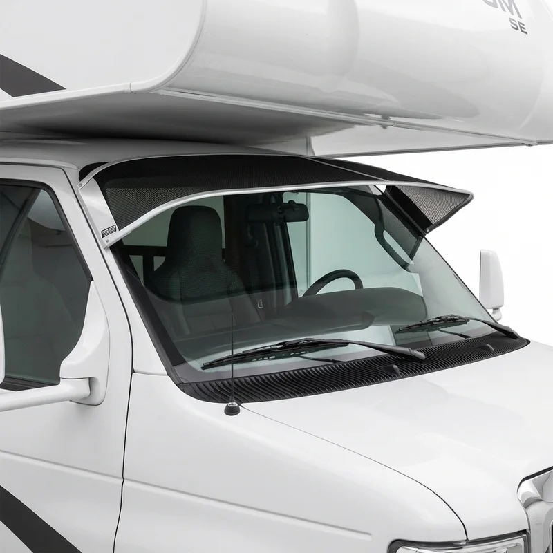 Premium Mesh Windscreen Sunvisor for Thor Motor Coach Quantum SE (2019 - 2019)