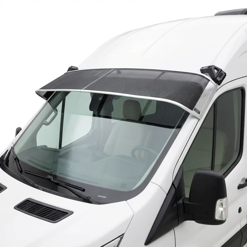 Premium Mesh Windscreen Sunvisor for Thor Motor Coach Sanctuary Transit (2023 - 2023)