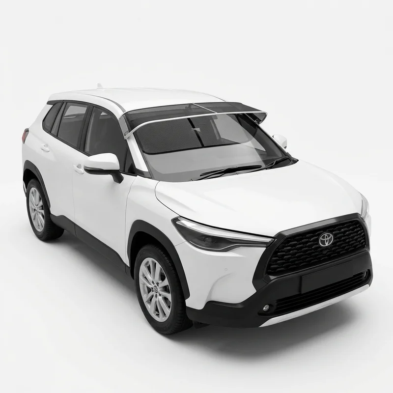 Premium Mesh Windscreen Sunvisor for Toyota Corolla Cross (2022 - 2025)