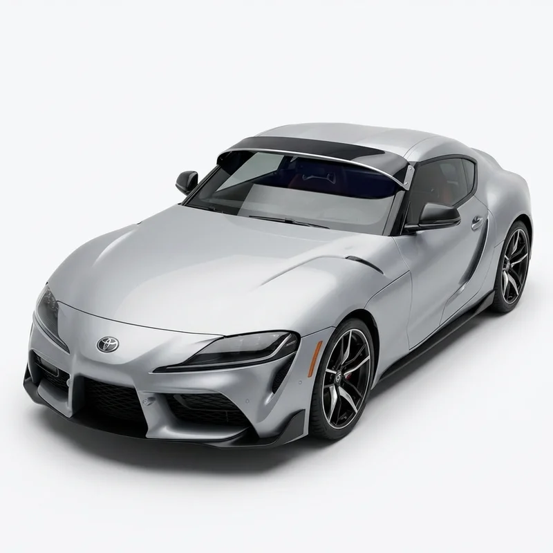 Tinted Acrylic Windscreen Sunvisor for Toyota GR Supra (2020 - 2025)