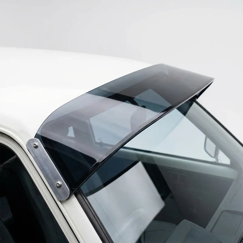 Tinted Acrylic Windscreen Sunvisor for Toyota Starlet (1981 - 1984)