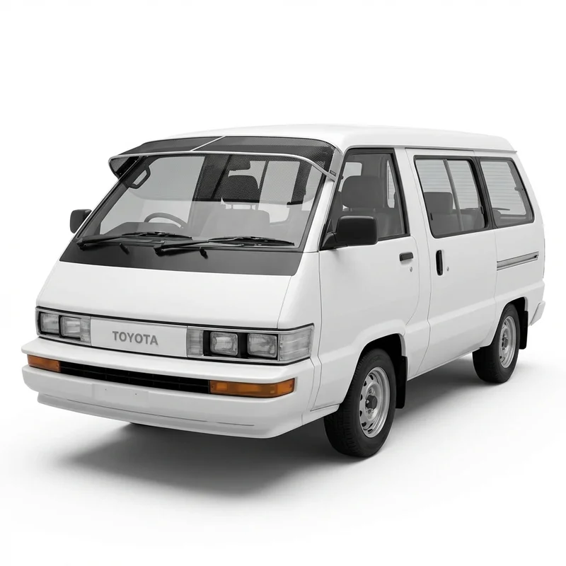 Premium Mesh Windscreen Sunvisor for Toyota Van Wagon (1988 - 1988)