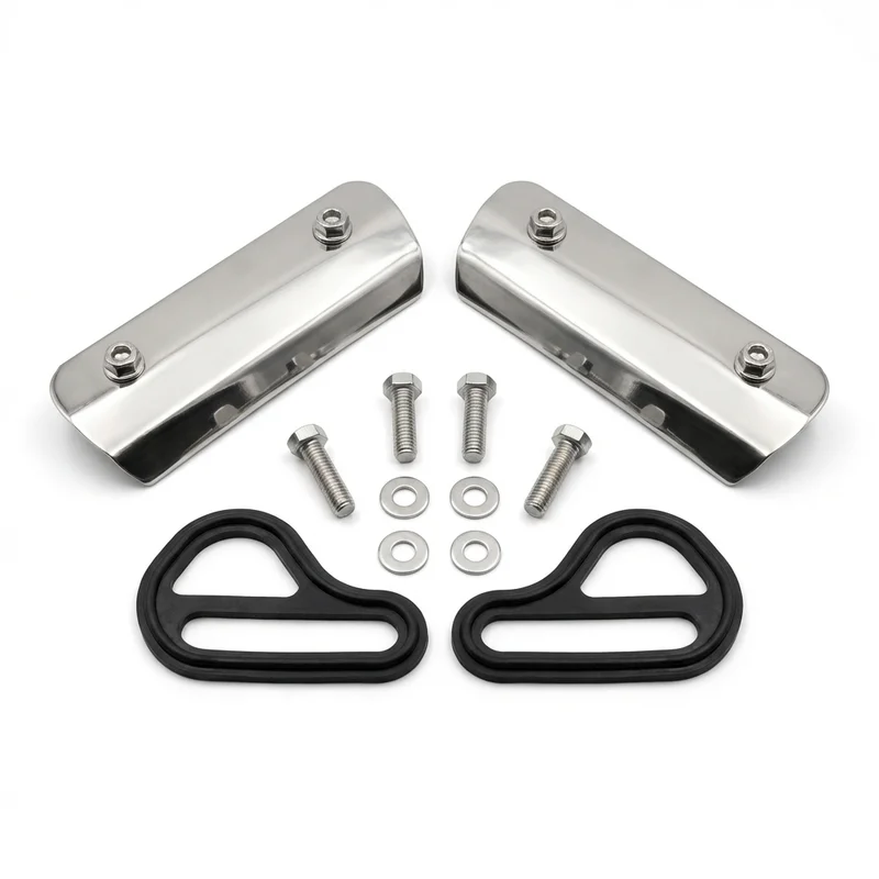 Stainless Steel Mounting Bracket Kit for UD 550T (1989 - 1991)
