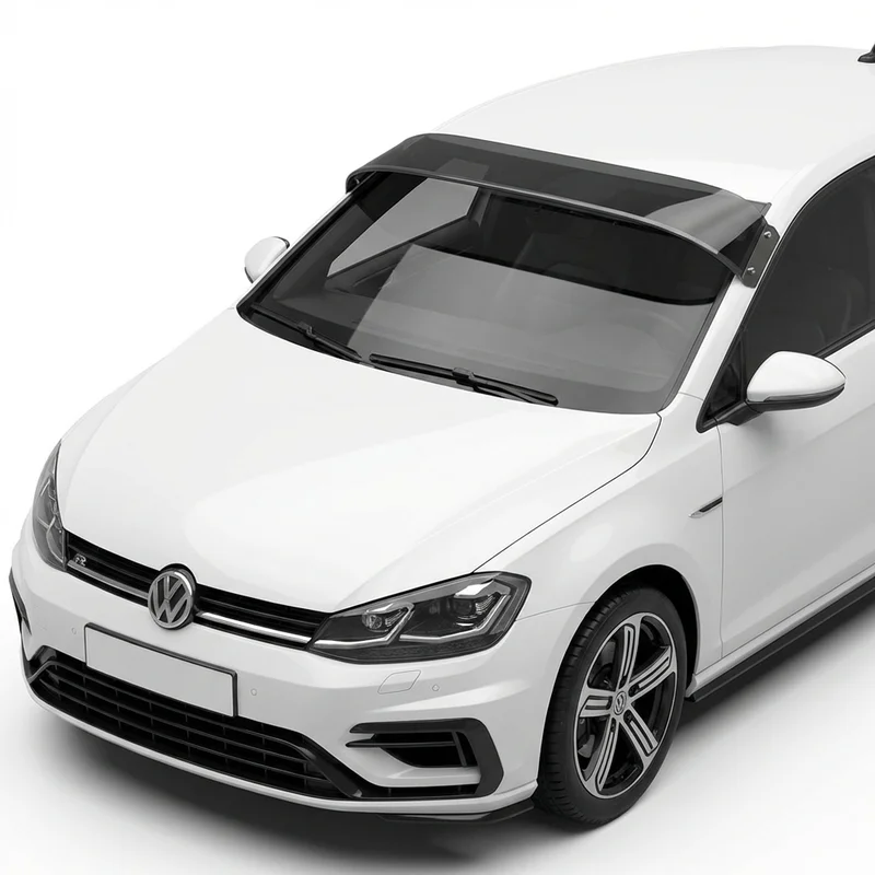 Tinted Acrylic Windscreen Sunvisor for Volkswagen Golf R (2012 - 2024)