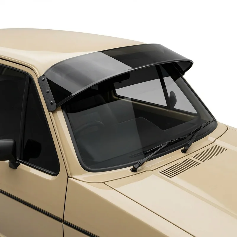 Tinted Acrylic Windscreen Sunvisor for Volkswagen Golf (1985 - 2021)