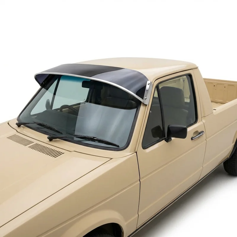 Tinted Acrylic Windscreen Sunvisor for Volkswagen Rabbit Pickup (1980 - 1983)