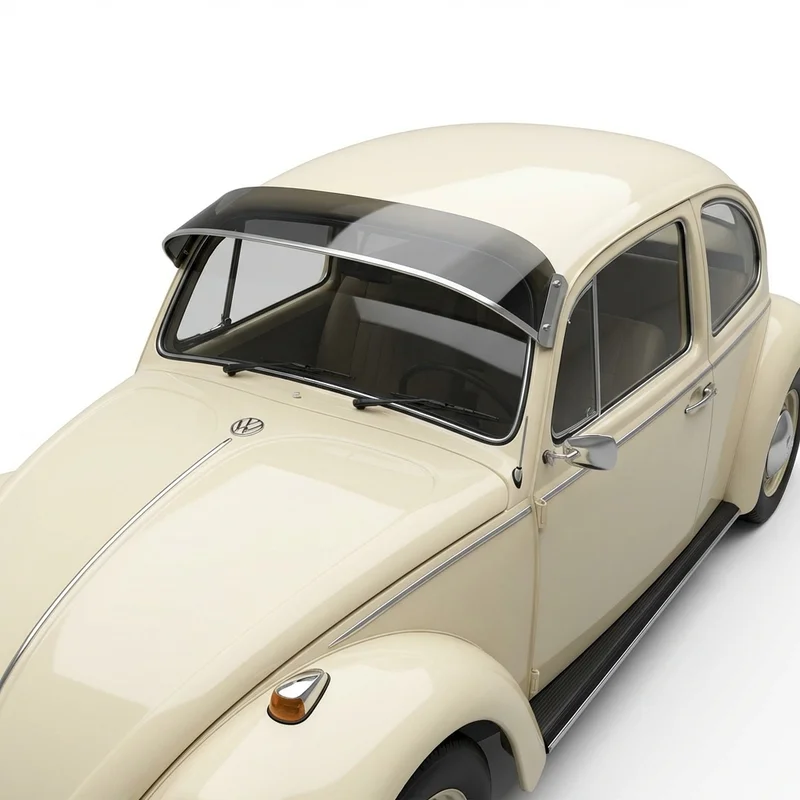 Tinted Acrylic Windscreen Sunvisor for Volkswagen Sedan (1965 - 2004)
