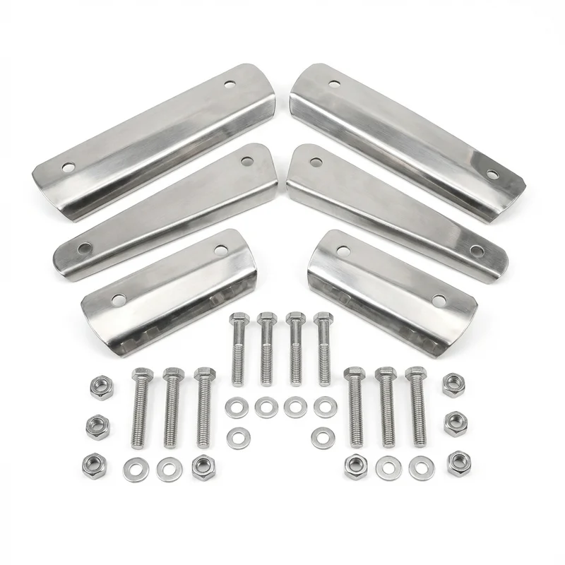 Stainless Steel Mounting Bracket Kit for Volkswagen Tiguan (2009 - 2025)