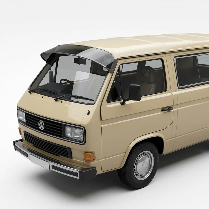Tinted Acrylic Windscreen Sunvisor for Volkswagen Transporter (1970 - 2022)