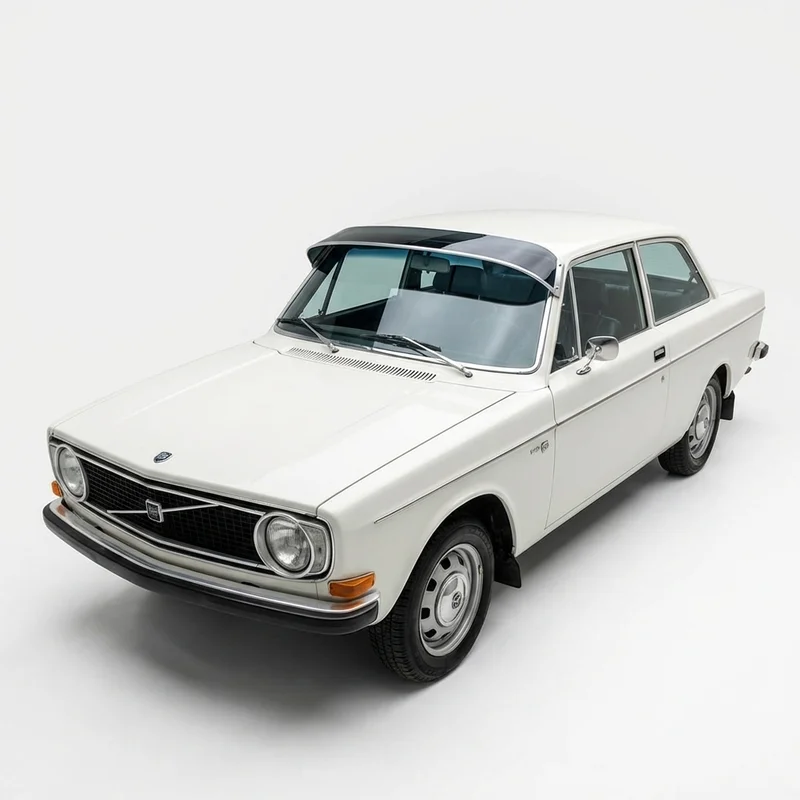 Tinted Acrylic Windscreen Sunvisor for Volvo 142 (1967 - 1974)