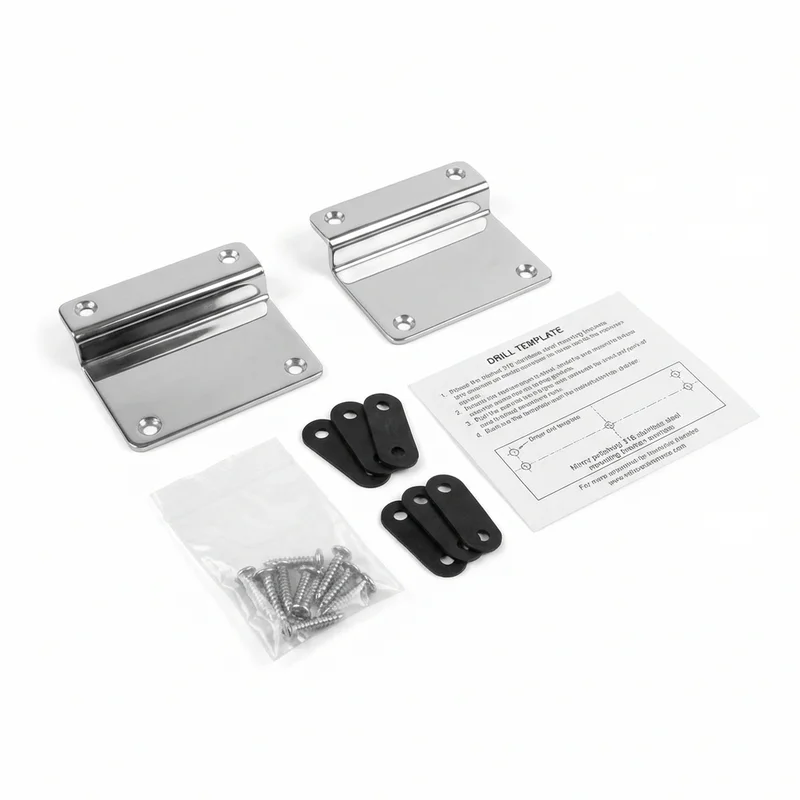Stainless Steel Mounting Bracket Kit for Volvo 1800 (1963 - 1973)
