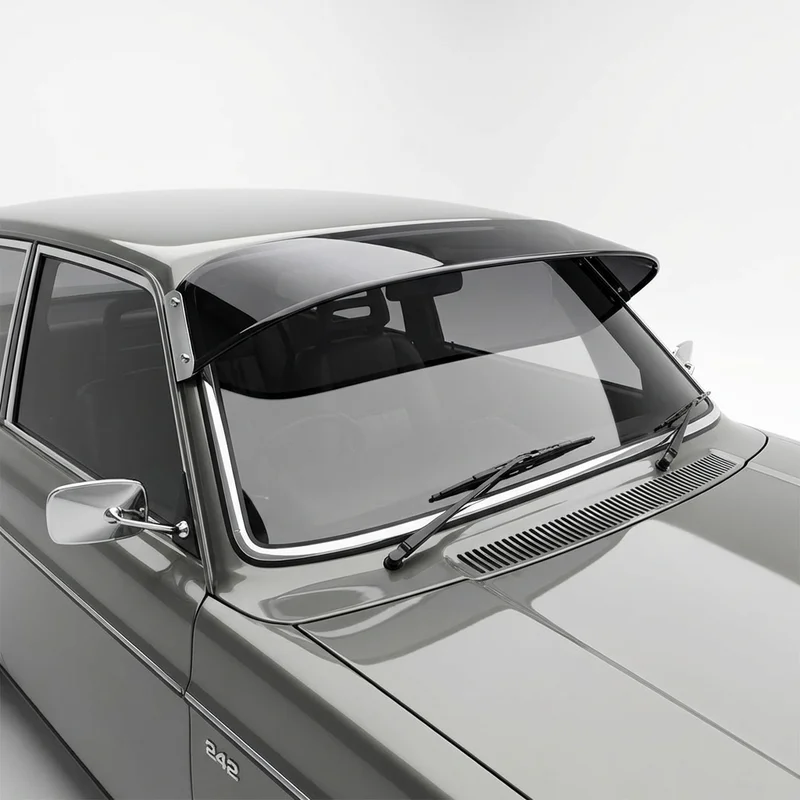 Tinted Acrylic Windscreen Sunvisor for Volvo 242 (1975 - 1984)