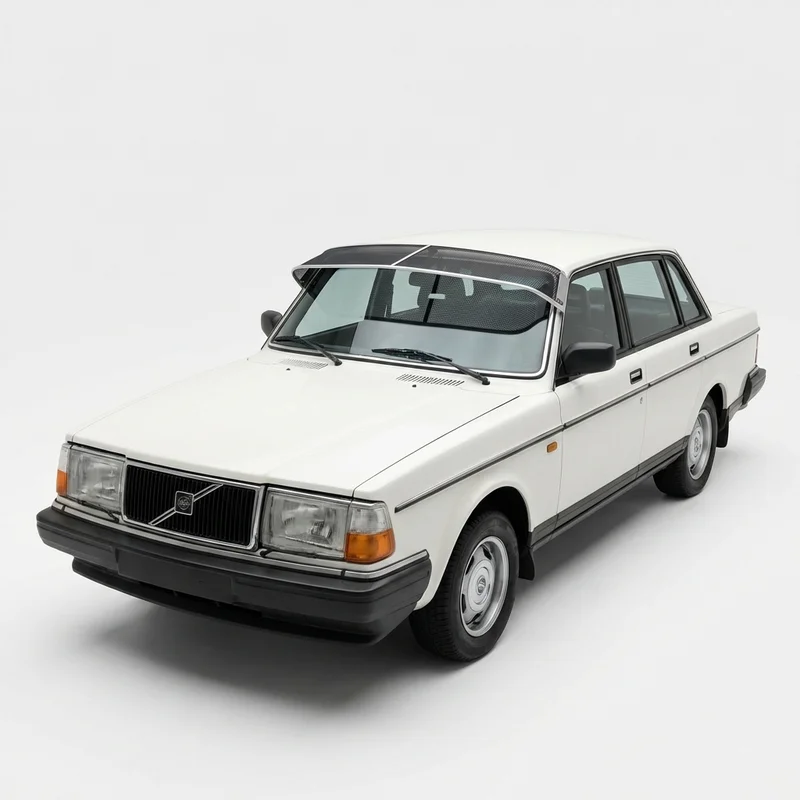 Premium Mesh Windscreen Sunvisor for Volvo 244 (1975 - 1989)