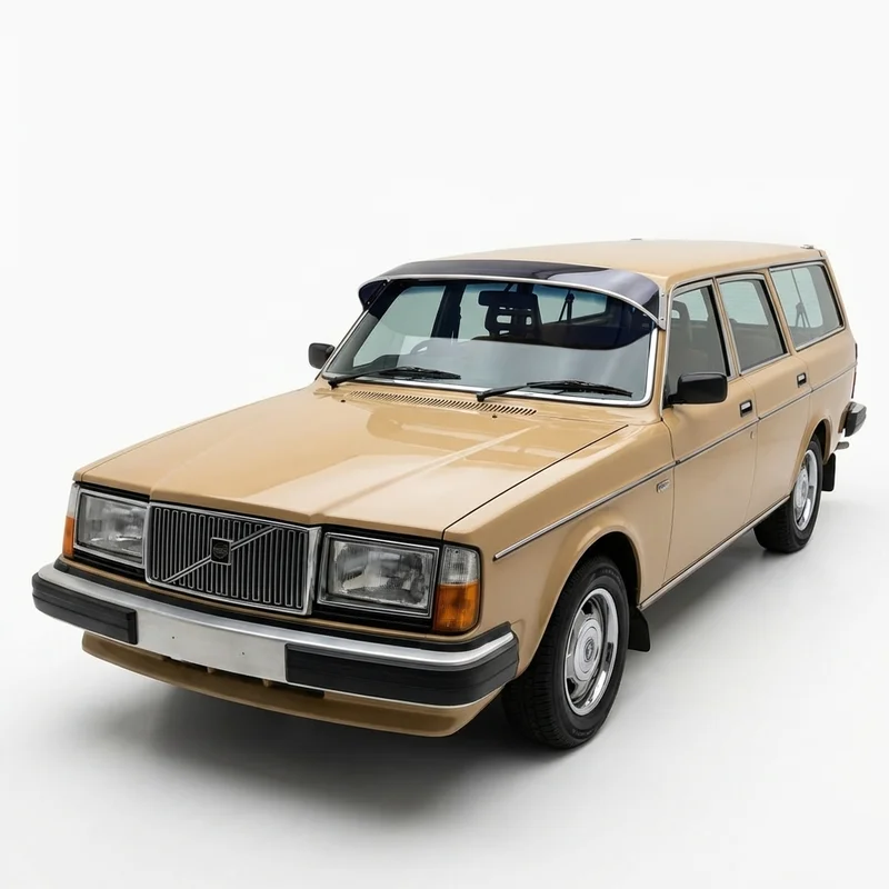 Tinted Acrylic Windscreen Sunvisor for Volvo 265 (1976 - 1981)