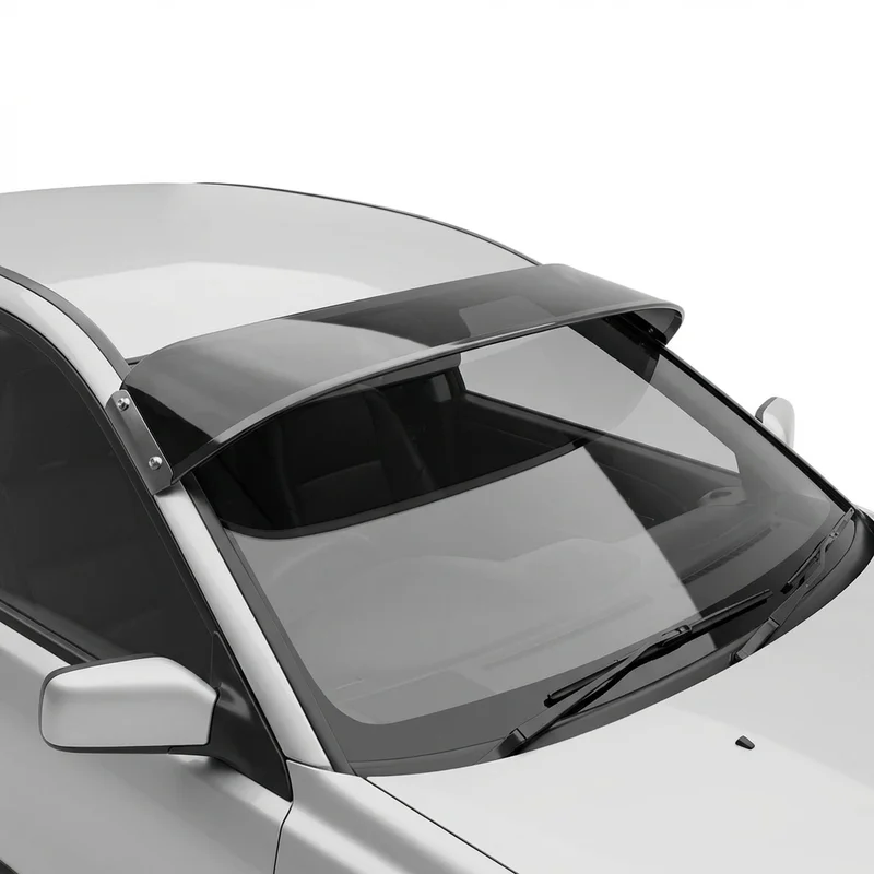 Tinted Acrylic Windscreen Sunvisor for Volvo V40 (1999 - 2019)