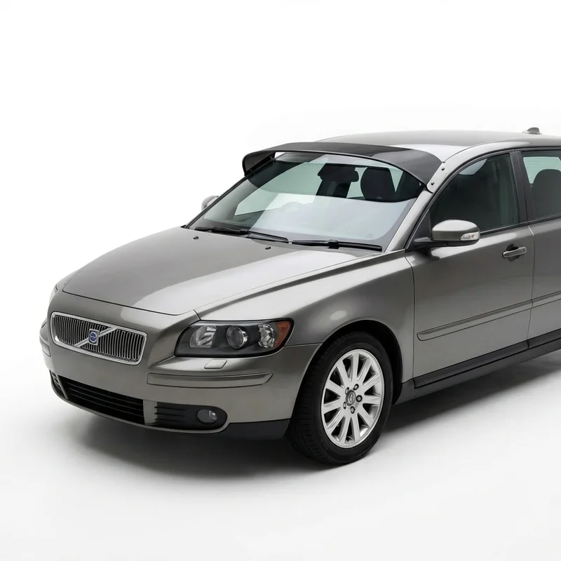 Tinted Acrylic Windscreen Sunvisor for Volvo V50 (2005 - 2011)