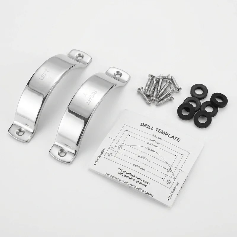 Stainless Steel Mounting Bracket Kit for Volvo V70 (1998 - 2010)