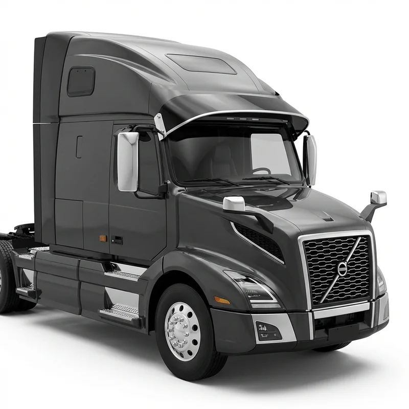 Tinted Acrylic Windscreen Sunvisor for Volvo VAH 640 (2019 - 2020)
