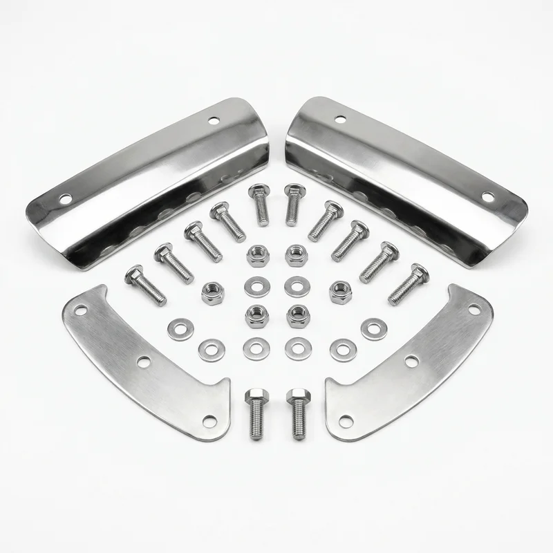 Stainless Steel Mounting Bracket Kit for Volvo VNL 300 (2016 - 2020)